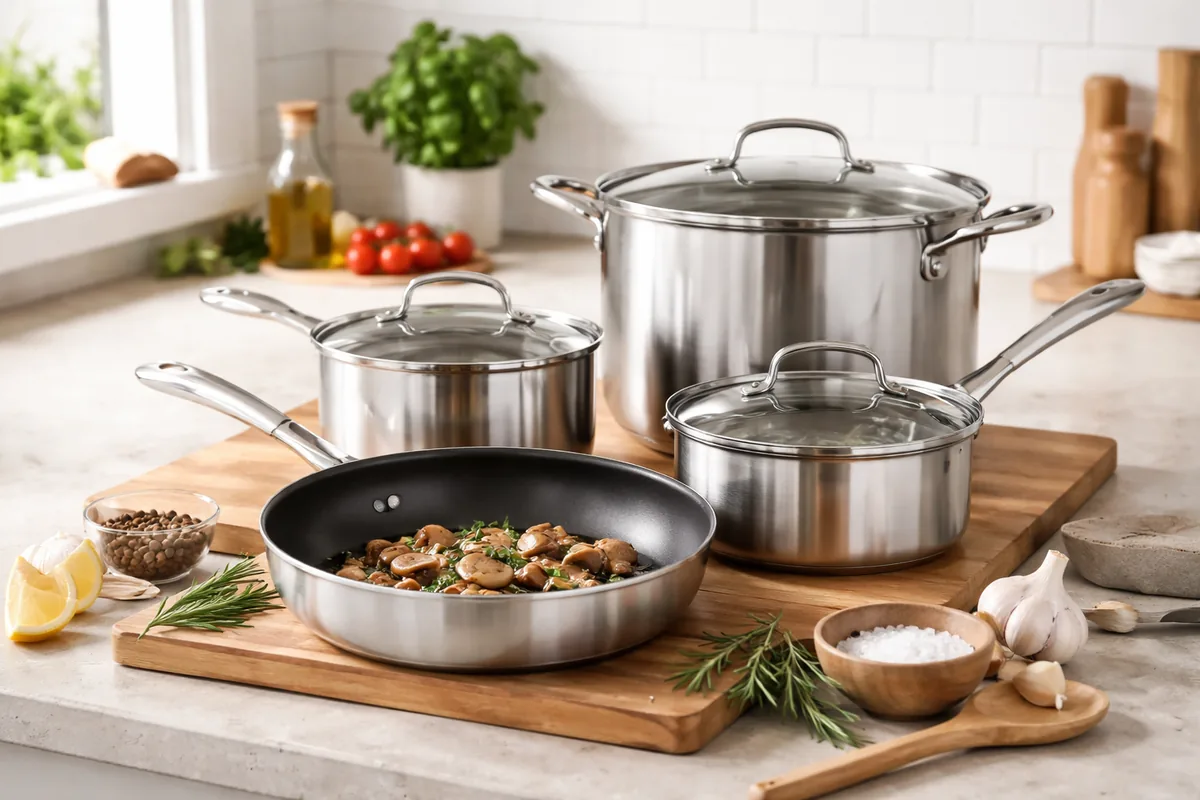 Comment choisir des casseroles adaptées à votre style de cuisson