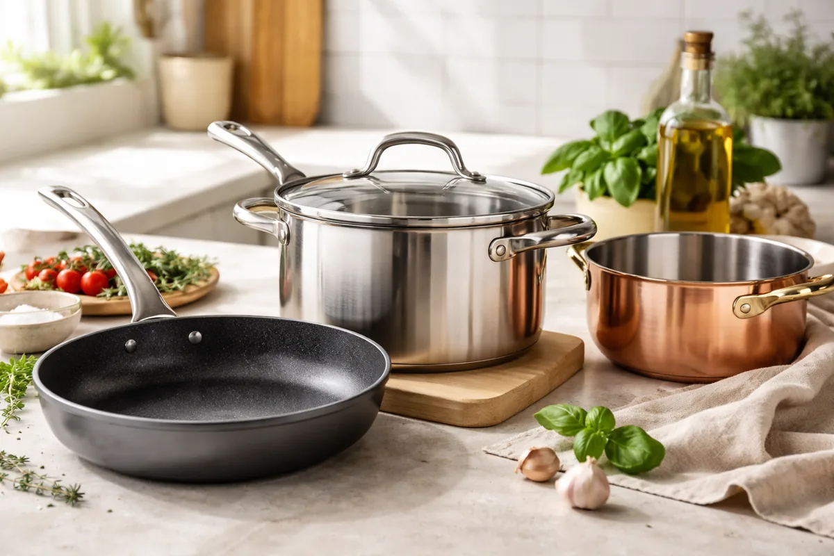 Quel type de casserole est le meilleur pour une cuisson uniforme ?