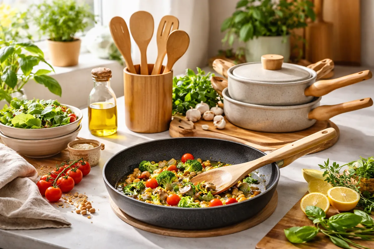 Comment cuisiner avec des ustensiles écologiques et durables